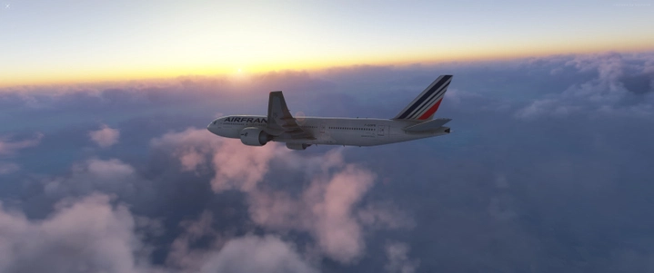 Flight Simulator wallpaper 3440x1440 by SimAeroX