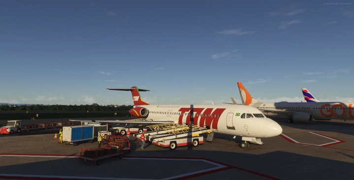 Flight Simulator wallpaper 2546x1292 by rafaramos