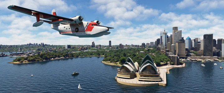 Flight Simulator wallpaper 3440x1440 by HeKa48