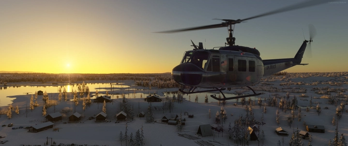 Flight Simulator wallpaper 3440x1440 by HeKa48