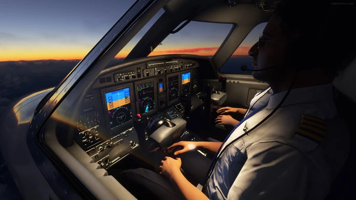 Flight Simulator wallpaper 2560x1440 by scorpi