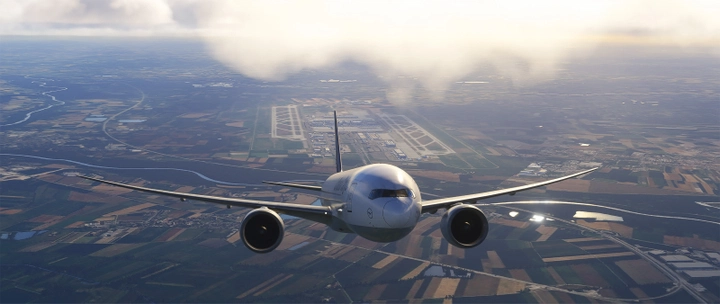 Flight Simulator wallpaper 3200x1350 by Fscabral