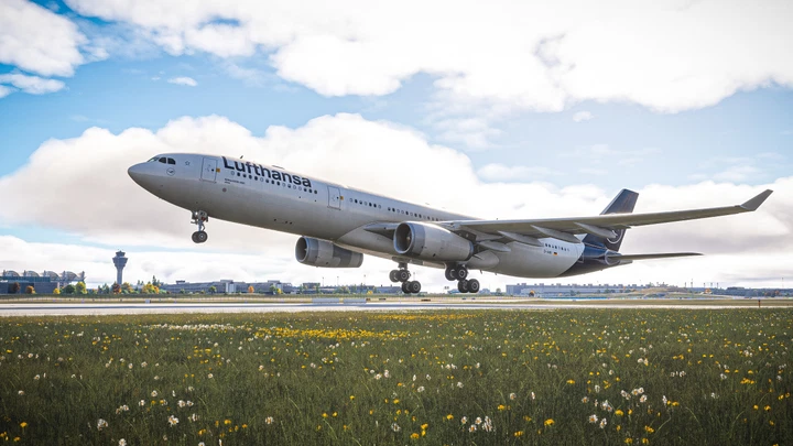 Flight Simulator wallpaper 2560x1440 by GuilbAir