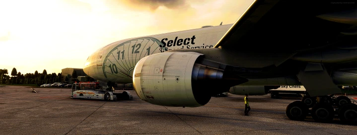 Flight Simulator wallpaper 3245x1228 by Holmescz80