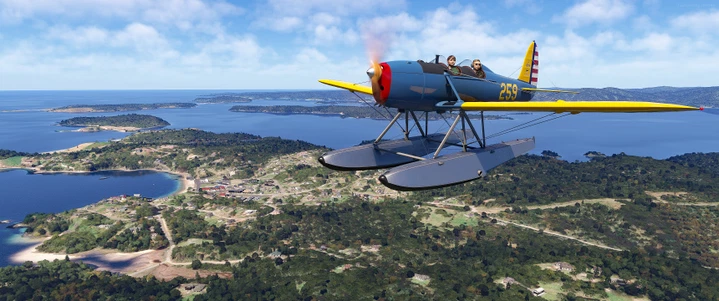 Flight Simulator wallpaper 3440x1440 by HeKa48
