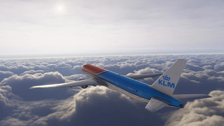 Flight Simulator wallpaper 2560x1440 by Kafel