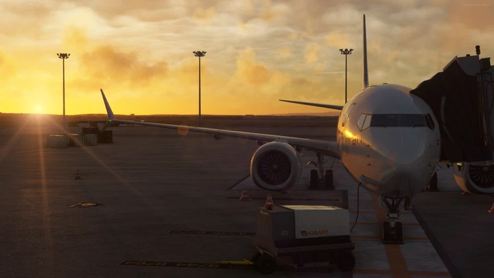 Flight Simulator wallpaper 2560x1440 by Kafel