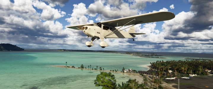 Flight Simulator wallpaper 3440x1440 by HeKa48