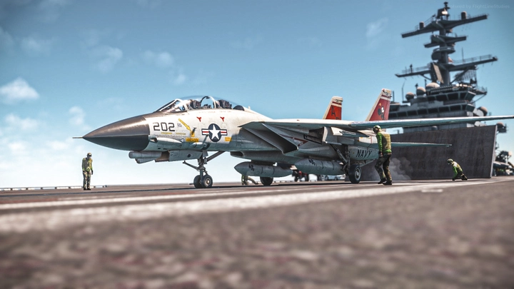 Flight Simulator wallpaper 2048x1152 by FlightLineStudios