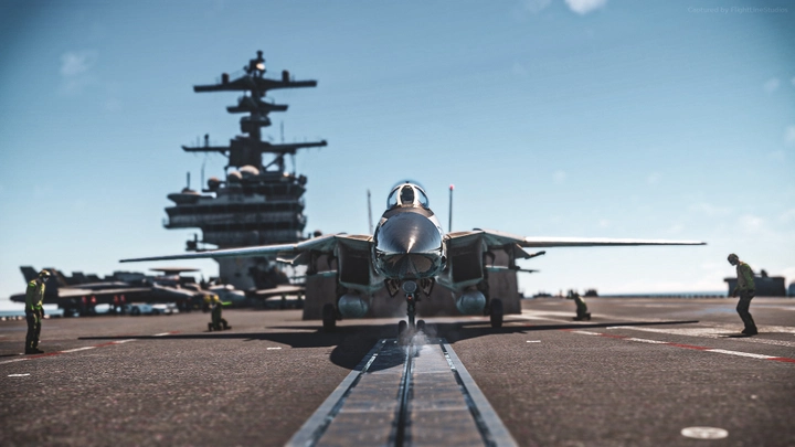Flight Simulator wallpaper 2048x1152 by FlightLineStudios