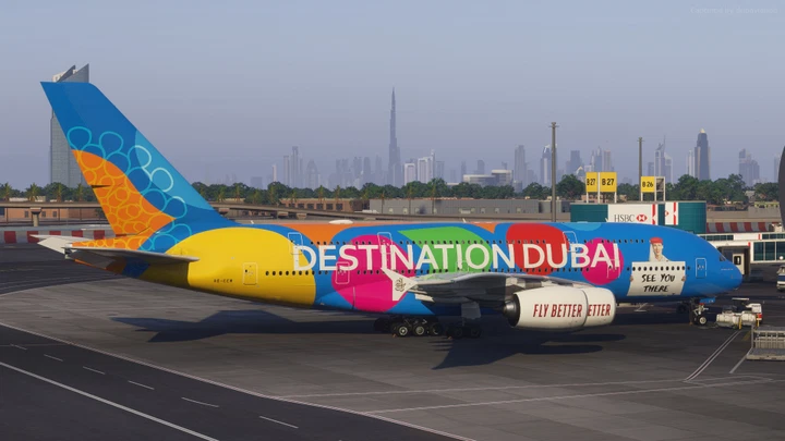 Flight Simulator wallpaper 1920x1080 by dubaviation