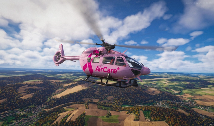 Flight Simulator wallpaper 1852x1089 by Sheriff_Paper