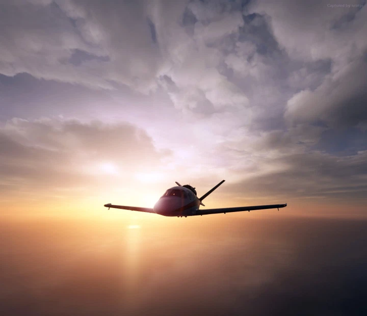 Flight Simulator wallpaper 1672x1440 by scorpi