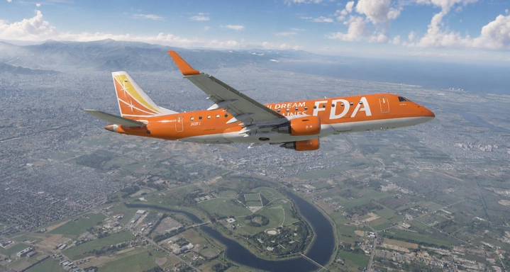 Flight Simulator wallpaper 3840x2049 by 12345