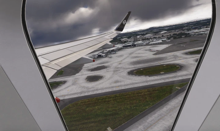 Flight Simulator wallpaper 1814x1079 by Macort