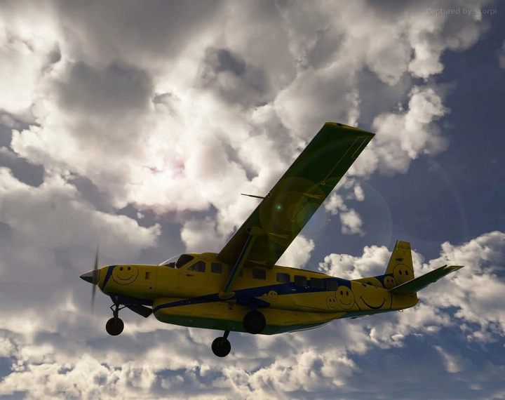 Flight Simulator wallpaper 1152x912 by scorpi