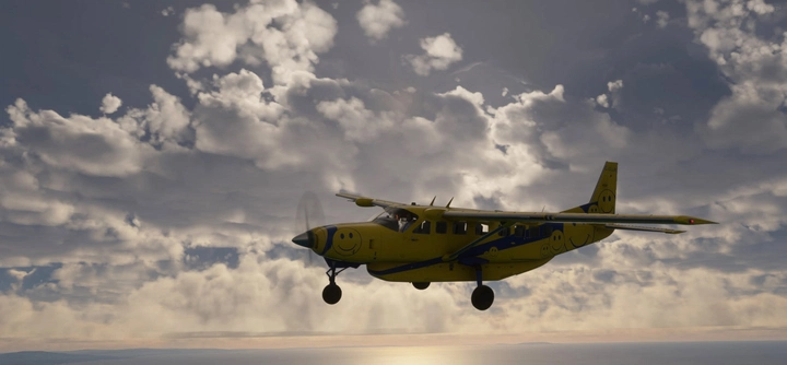 Flight Simulator wallpaper 2553x1184 by scorpi