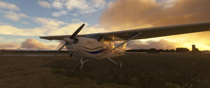 Flight Simulator wallpaper 3440x1440 by Antononio2