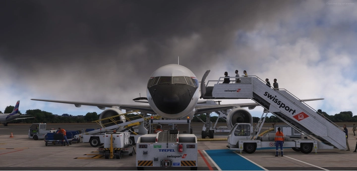 Flight Simulator wallpaper 2528x1214 by rafaramos